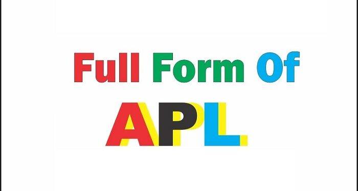 How Do I Apply For APL Full Form?