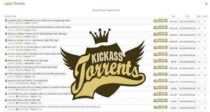 How to Access KickassTorrents Movies 2016